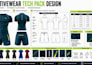 activewear tech pack design fitness wear gym wear tech pack sportswear tech pack